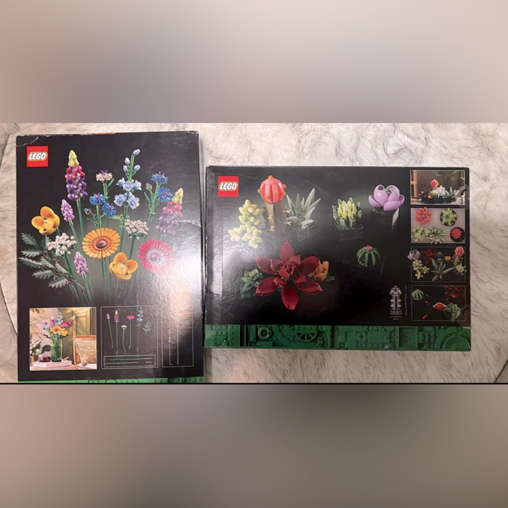 Lego Botanical Collection Both for the price of one